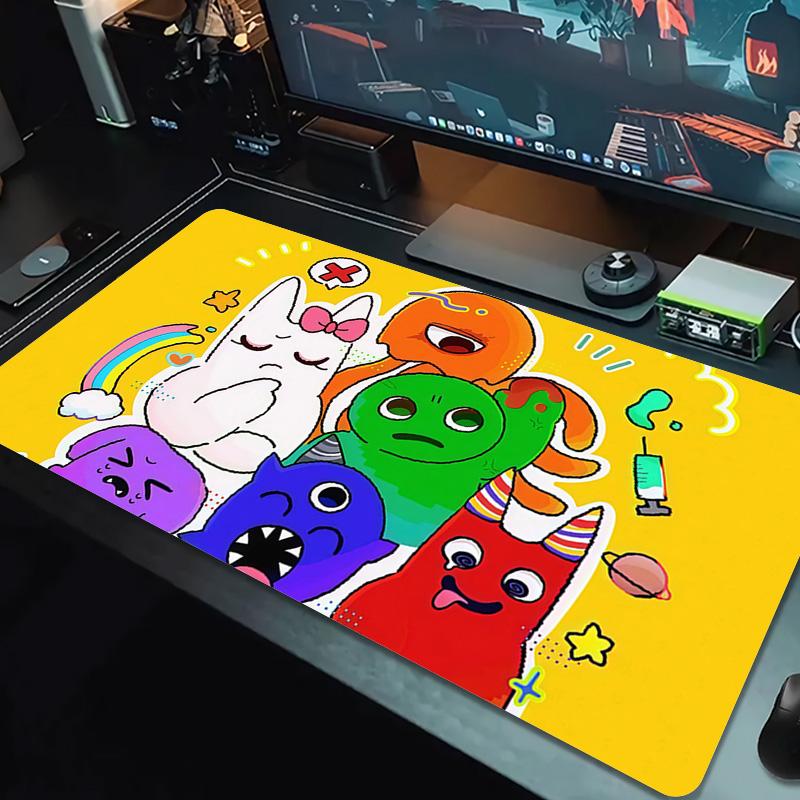 Garten of Banban Print Cushion Non-slip Laptop Tablet Big Mousepad XXL Mat Mini PC Playmat With Lock Edge