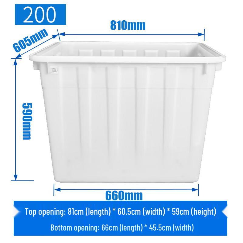 Lilang Heavy-Duty Plastic Storage & Turnover Box