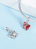 Charms Plata Gemstone Colored Butterfly Beads Charm Copper Plated Fit Charms Original Bracelet For Jewelry Making Diy Charm