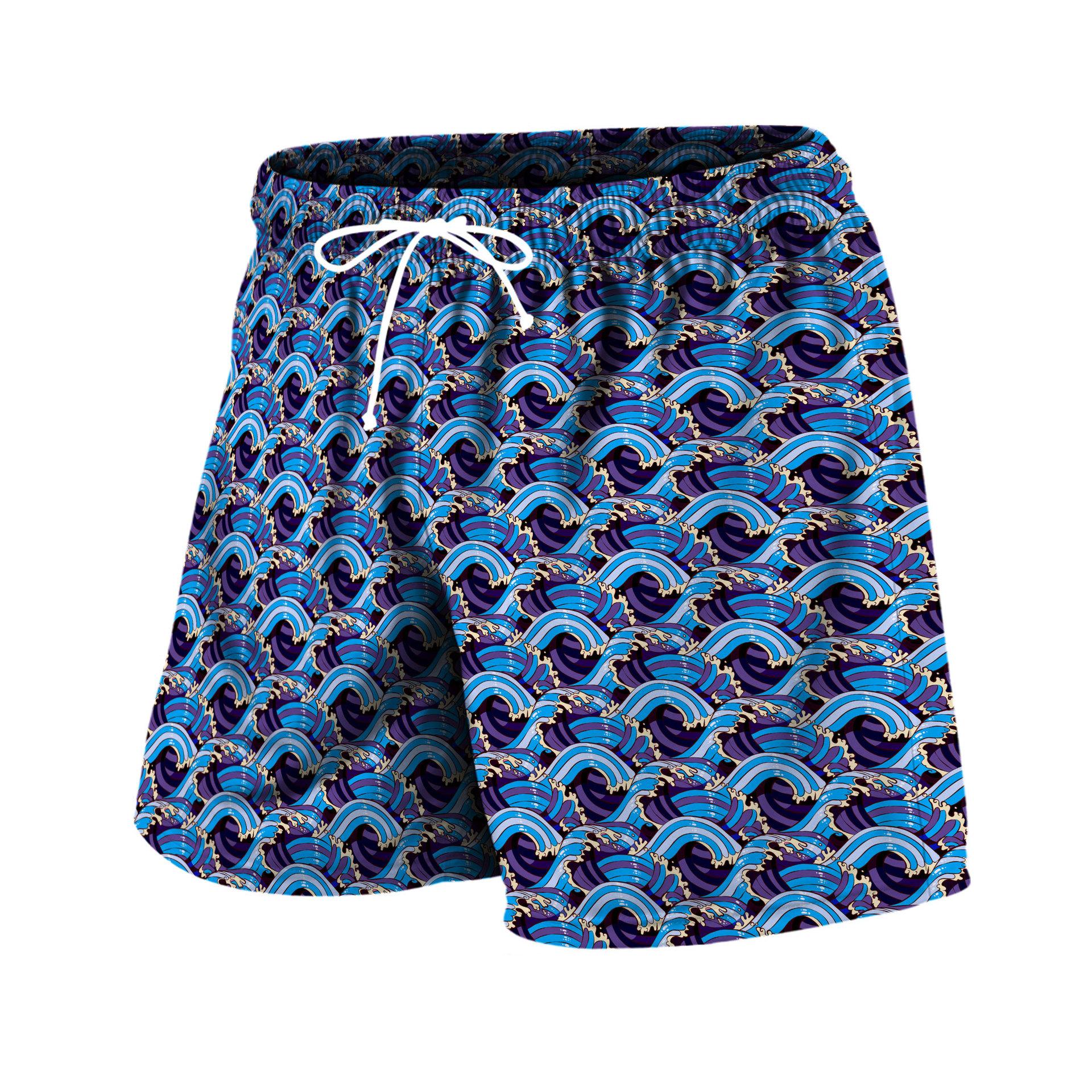 

Шорты серии Ripple с 3D-принтом, мужские шорты в повседневном стиле S