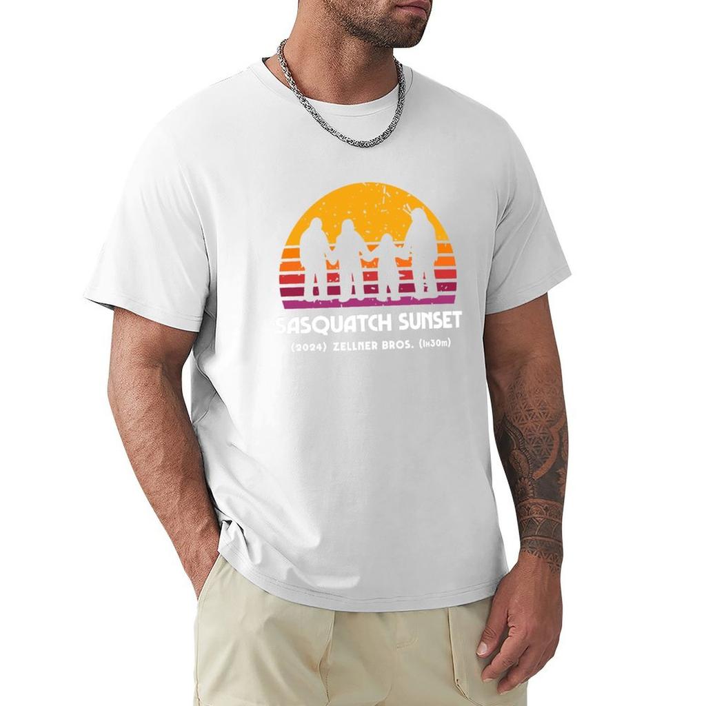 Sasquatch Sunset 2024 Tshirt Casual All Match Short Sleeve Tshirt