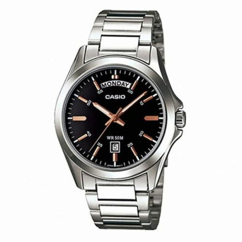 [CASIO] CASIO MTP-1370 Series Day Date Analog Watch MTP-1370D-1A2VDF FREE