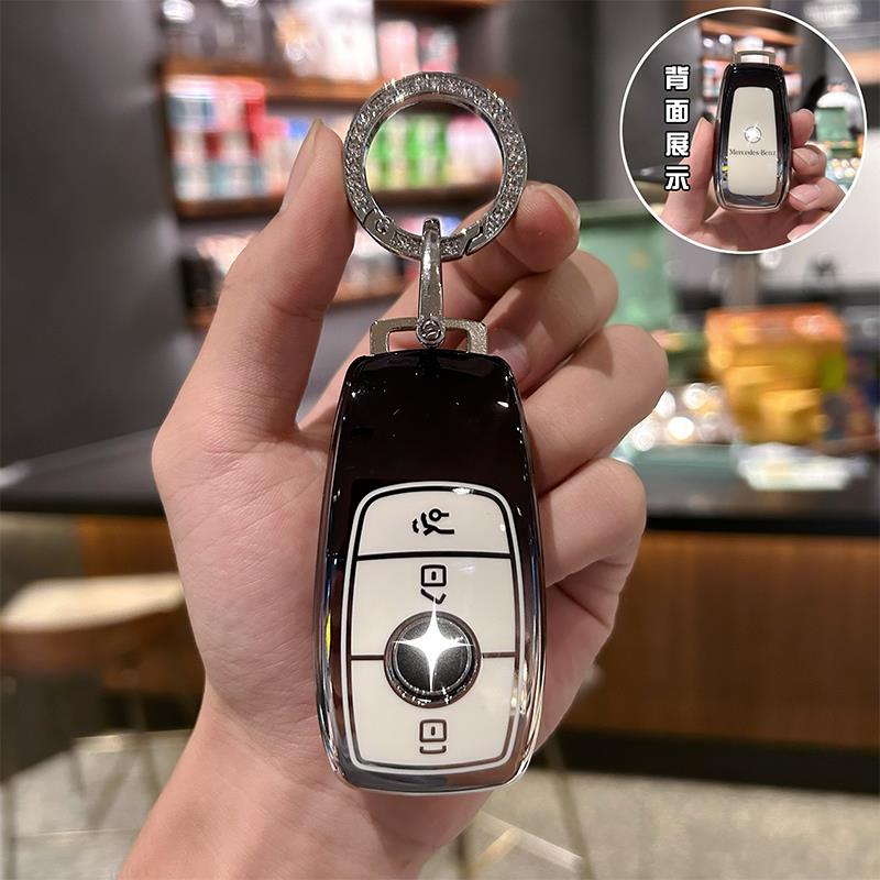Fashion  Car Remote Key Case Cover Shell For Mercedes Benz A C E S G Class GLC CLE CLA GLB GLS W177 W205 W213 W222 X167 AMG A1