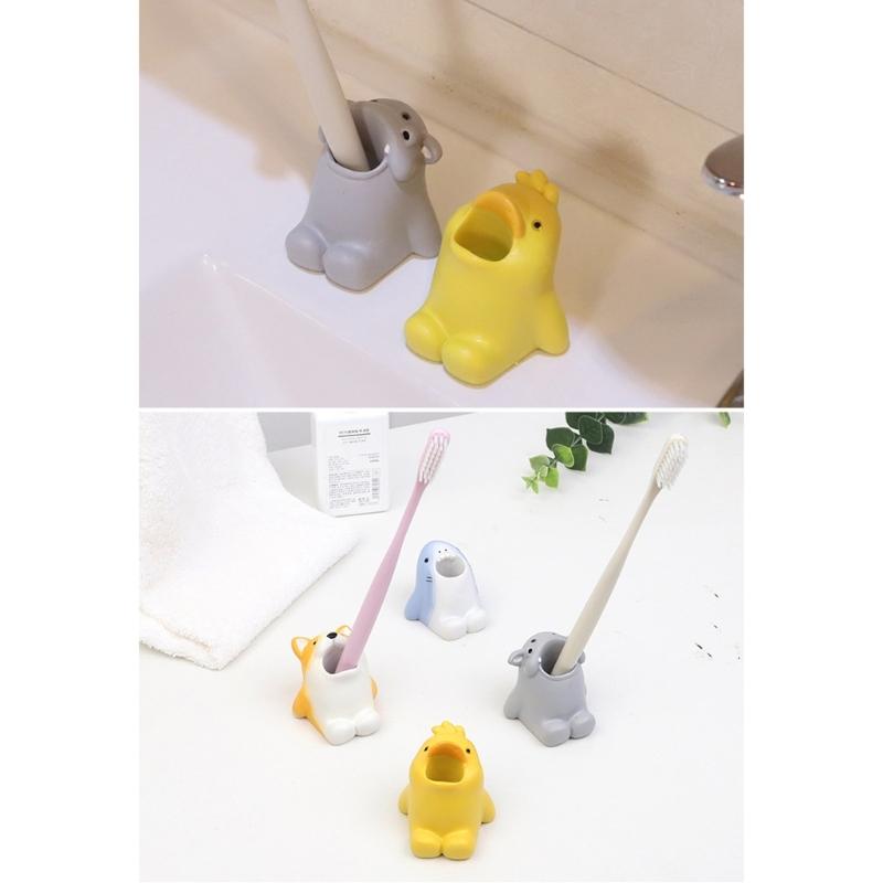 Unique Cartoon Animal Nail Brush Holder Stand for UV Gel Brushes and Nails Tools
