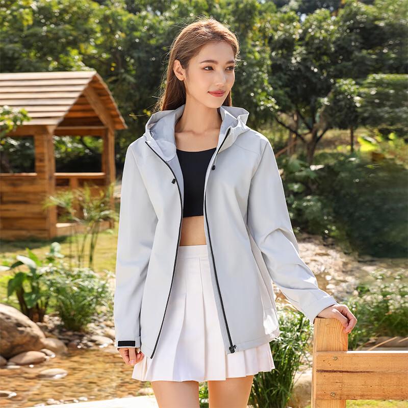 VUUG Unisex Outdoor Wasserdicht Winddicht Kapuzenjacke