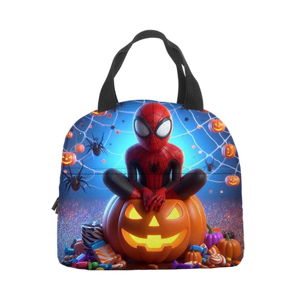 Spider-Man Handheld Bento Bag Insulation Bag Lunch Box Bag Lunch Bag With Lunch Bag Lunch Box Storage Bag