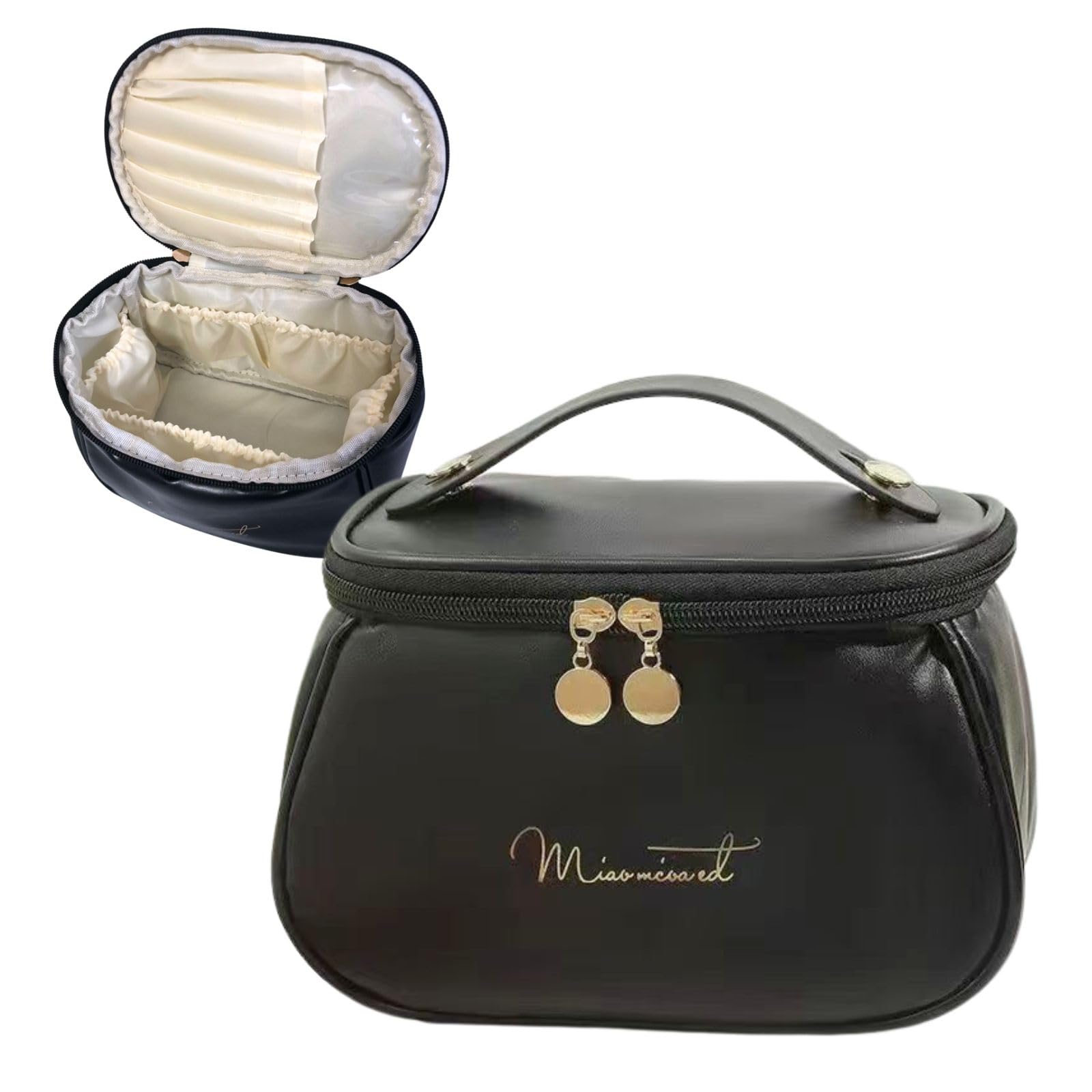 

TraEn230 Large Makeup Vanity Travel Cosmetics Case Pouch, Case, чёрный