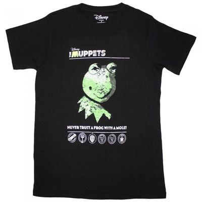 The Muppets Unisex Adult Never Trust A Frog T-Shirt