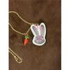 Used Q-pot. Judy Homemade Carrot Cake Necklace Zootopia