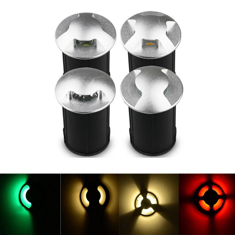 Éclairage Extérieur 10W 6W 3W Jardin Cour Escaliers Sol Terrasse Lampes LED Encastrées Enterrées Spot LED Souterrain AC110 220V