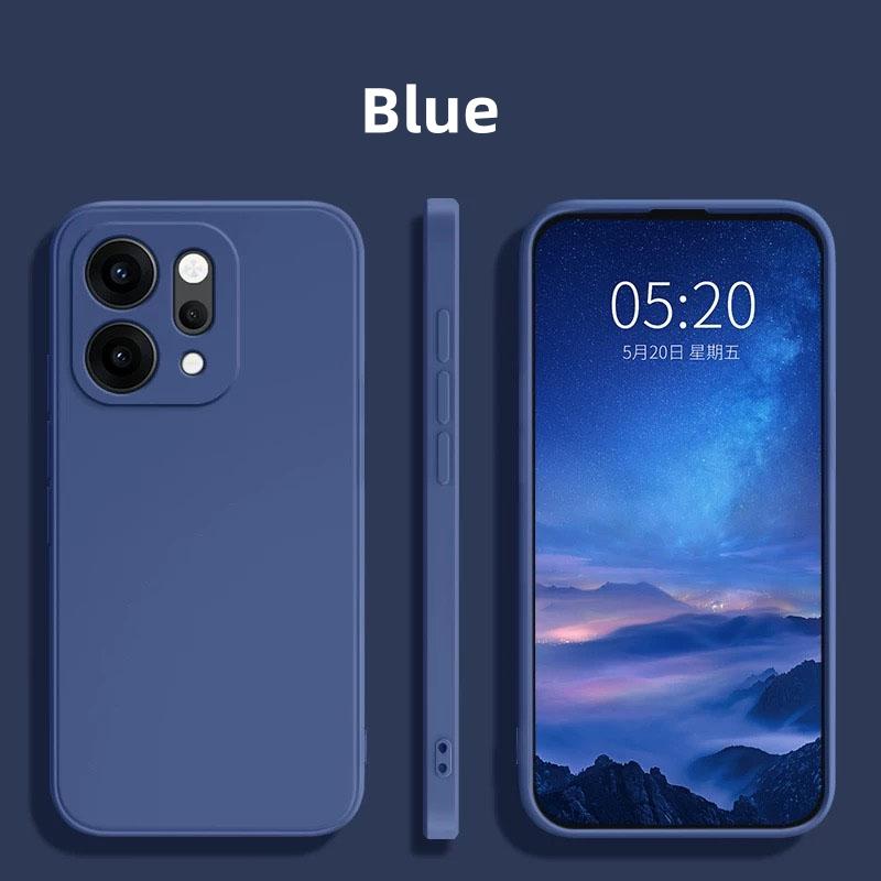 Luxury Case For OPPO Reno 14 Pro Cover Reno 14 Pro Funda Coque Liquid Silicone Camera Protector Soft Phone Bumper Reno 14 Pro