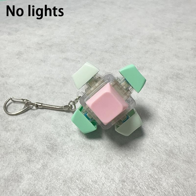 4/5/9 Keys Mechanical Keyboard Axis Tester Button Keycap Keychain Keyboard Keychain Toy Finger Keyboard Caps Toy