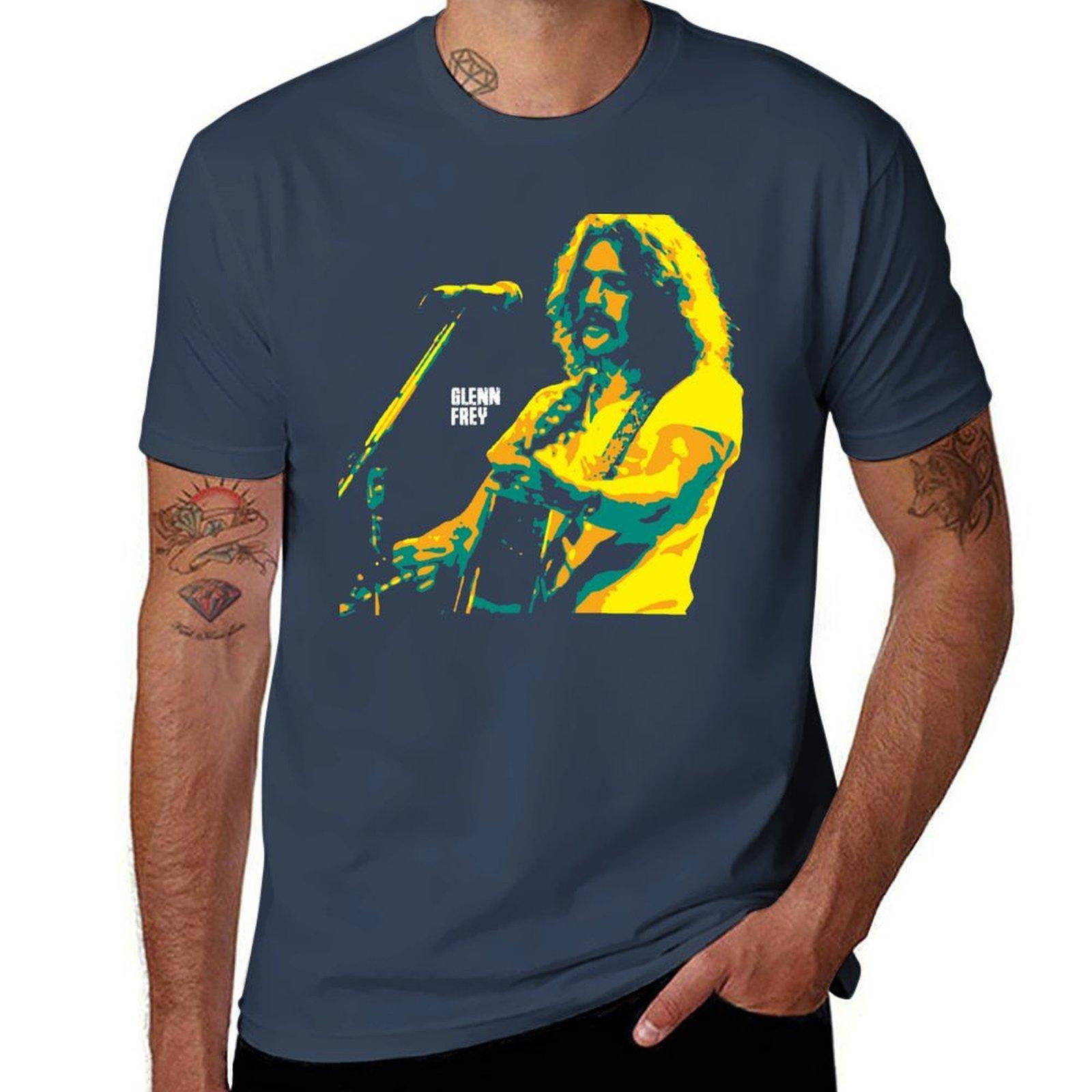 Glenn Frey TShirt Soft AntiShrink Cotton Tee S