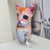 Animals Plush Throw Pillow Felines Stuffed Toy El Gato Animals Plush for Relaxation and Playing Stuffed Animals Doll