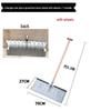 Jimei 70cm Wheeled Snow Pusher with T-Handle