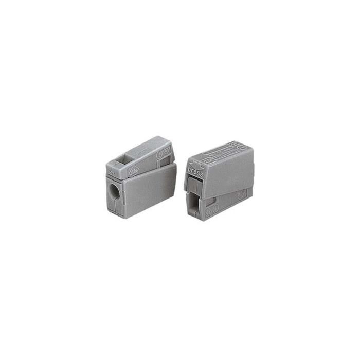 100 borne pour luminaires, 2.5mm, 105°, gris