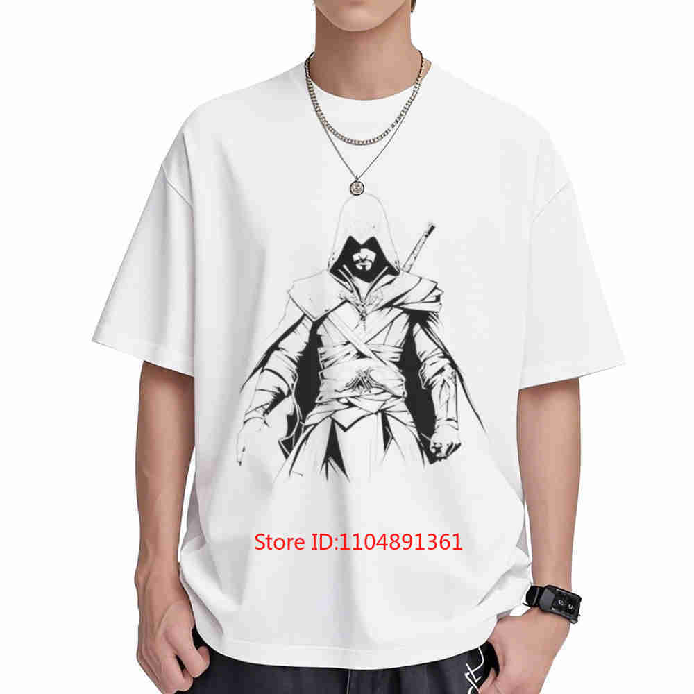 Epic Gamer Cyber Assassin Occultist Short Sleeve Tee 100 Cotton TShirt
