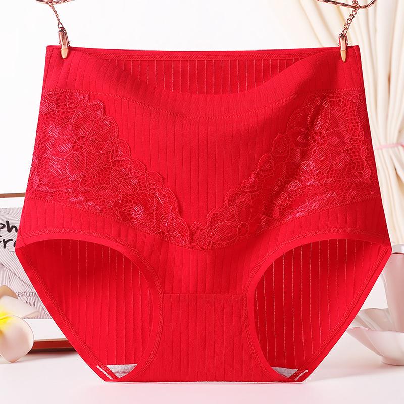 Taglie Forti XL Fino a 6XL Biancheria Intima Donna Cotone Pizzo Mutandine Lingerie Slip Vita Alta Slip
