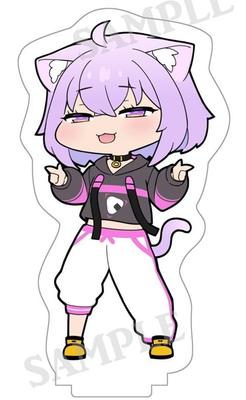 Soporte Acrílico de Nekomata Okayu con Ojos Sucios de Artículos del Evento de Hololive,