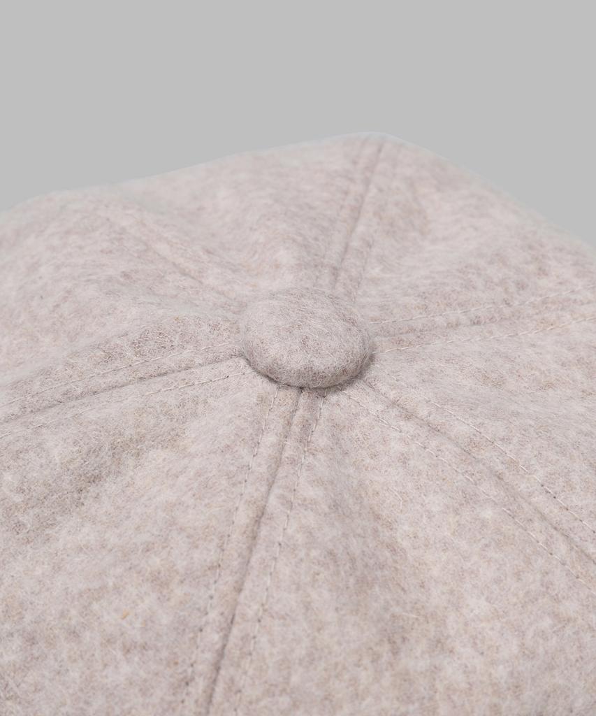 Maia Wool Beret - Ivory