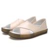 Korean Style Women's Cross Strap Sandals - Large Sizes for Mothers and Pregnant Women