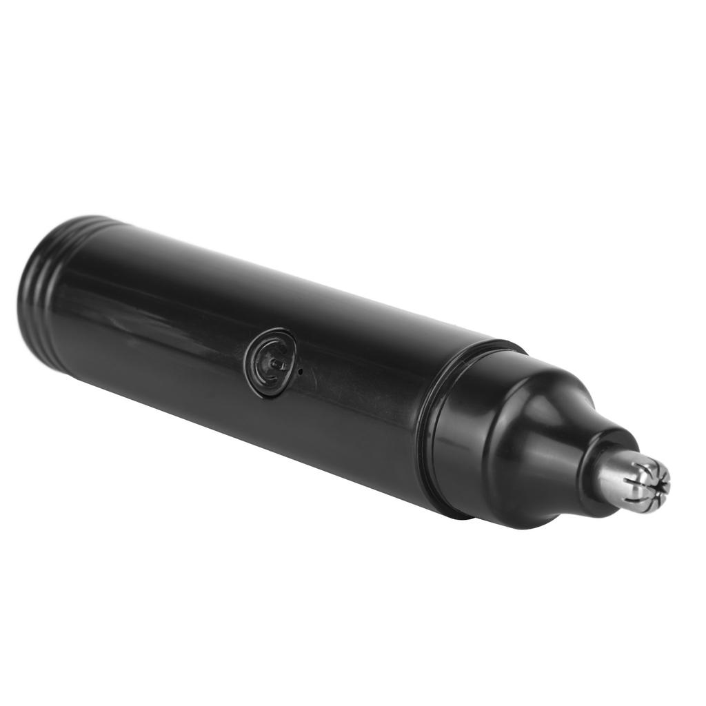 Nose Trimmer Rechargeable Wireless Full Automatic Built in Lithium Battery Nose Hair Shaver Black