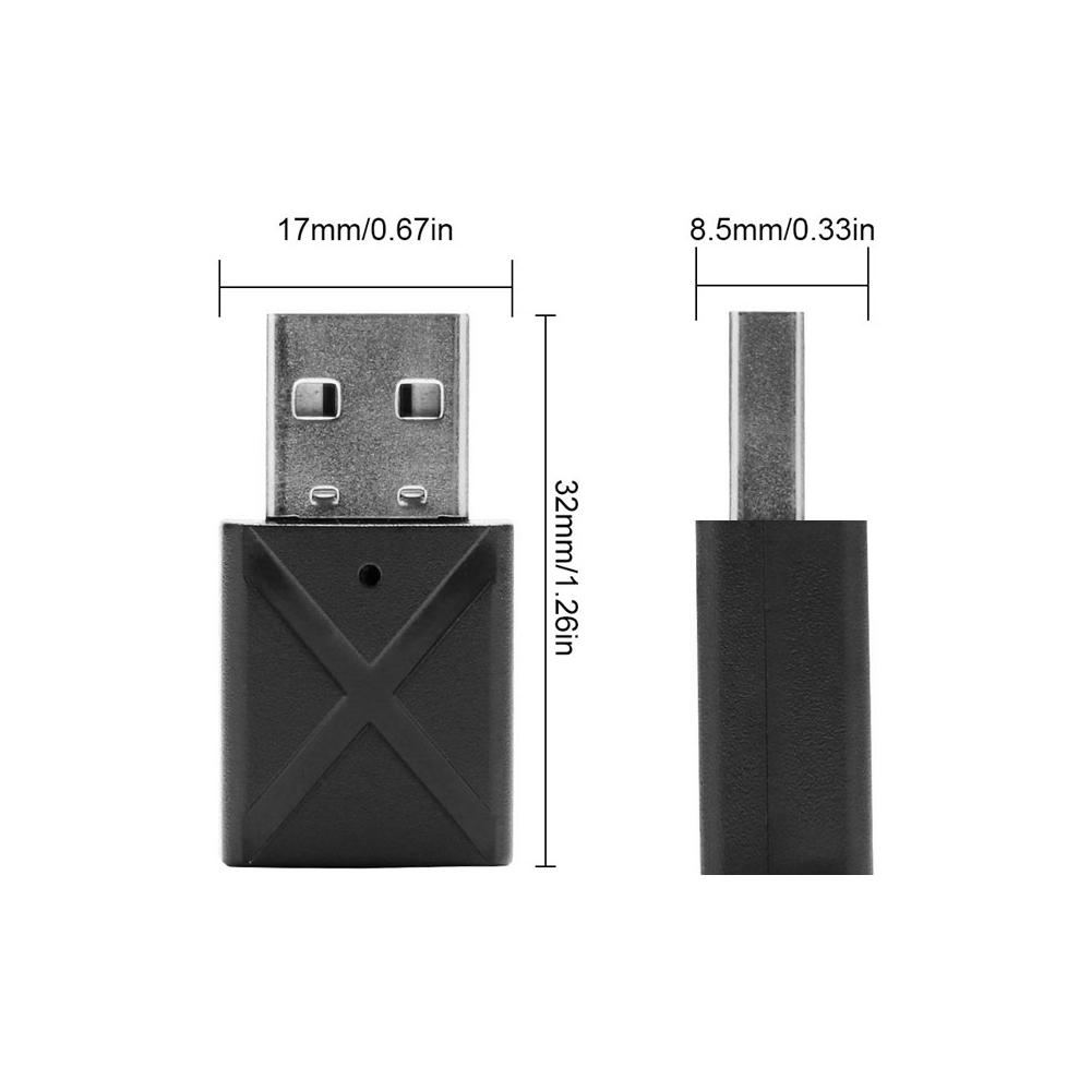 KN320 3,5mm Wireless Audio Sender Empfänger USB BT 5,0 Adapter TV Lautsprecher Kopfhörer Mini Auto Musik 2 In 1 BT Übertragen