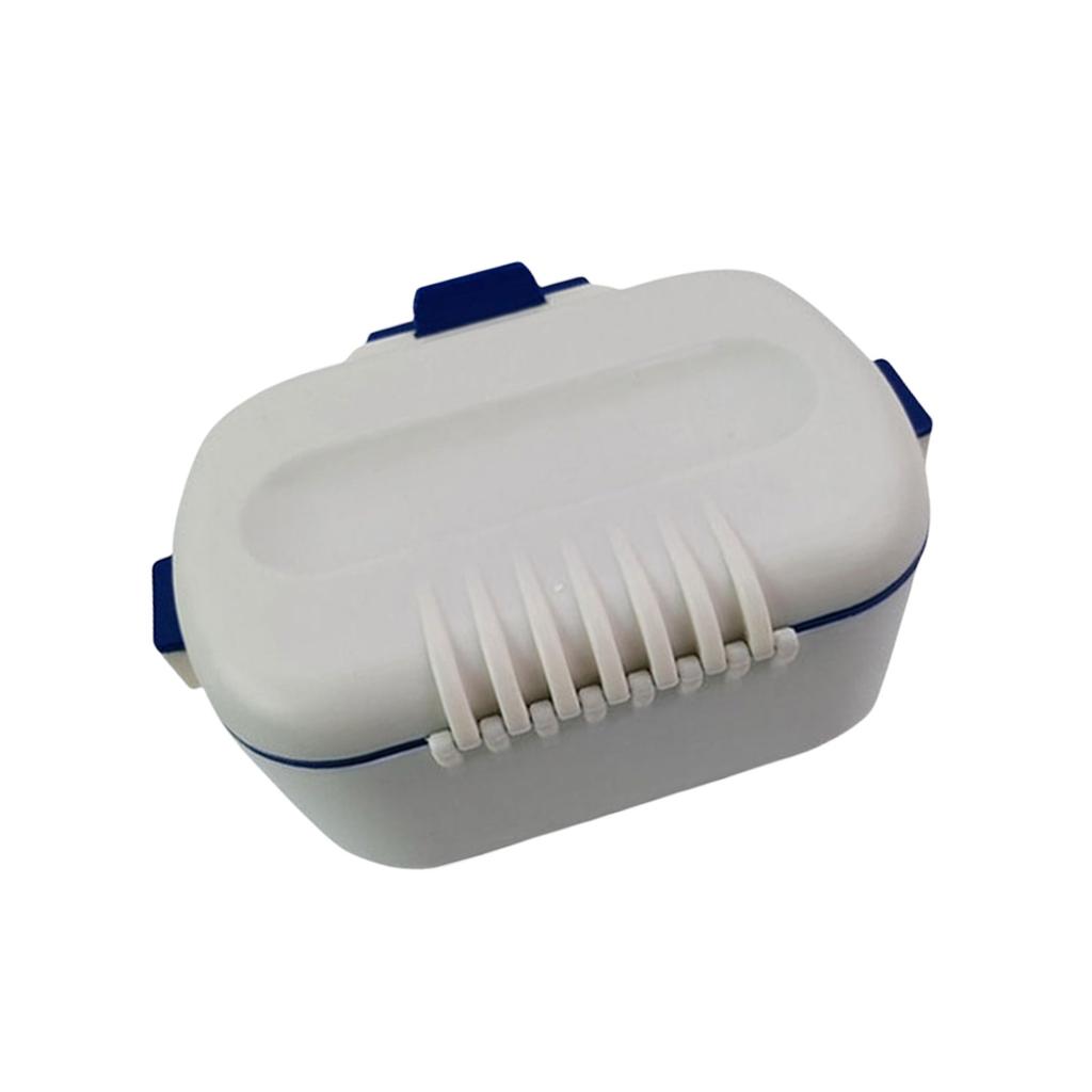 Fishing Worm Baits Box Fishing Live Lures Baits Storage Case with Compartment Fishing Bug Box Tackle Box for Live Baits