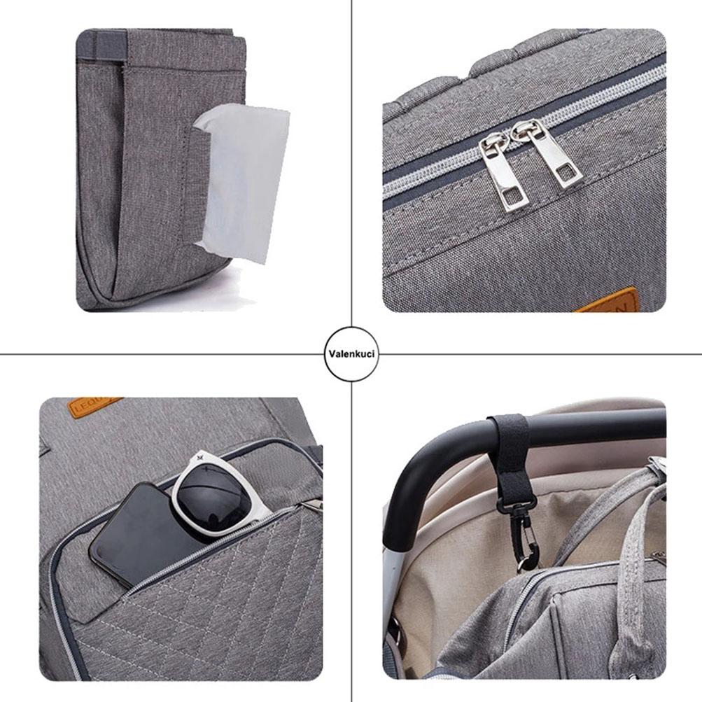 Diaper Bags for Baby Care Moms and Dads Backpack Multifunctional Baby Bags Maternity Nursing Handbag Stroller Bags Drop Shipping