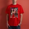 Footballers T-shirt Trophy Soccer Football League Champions Rice Top Gift Tee