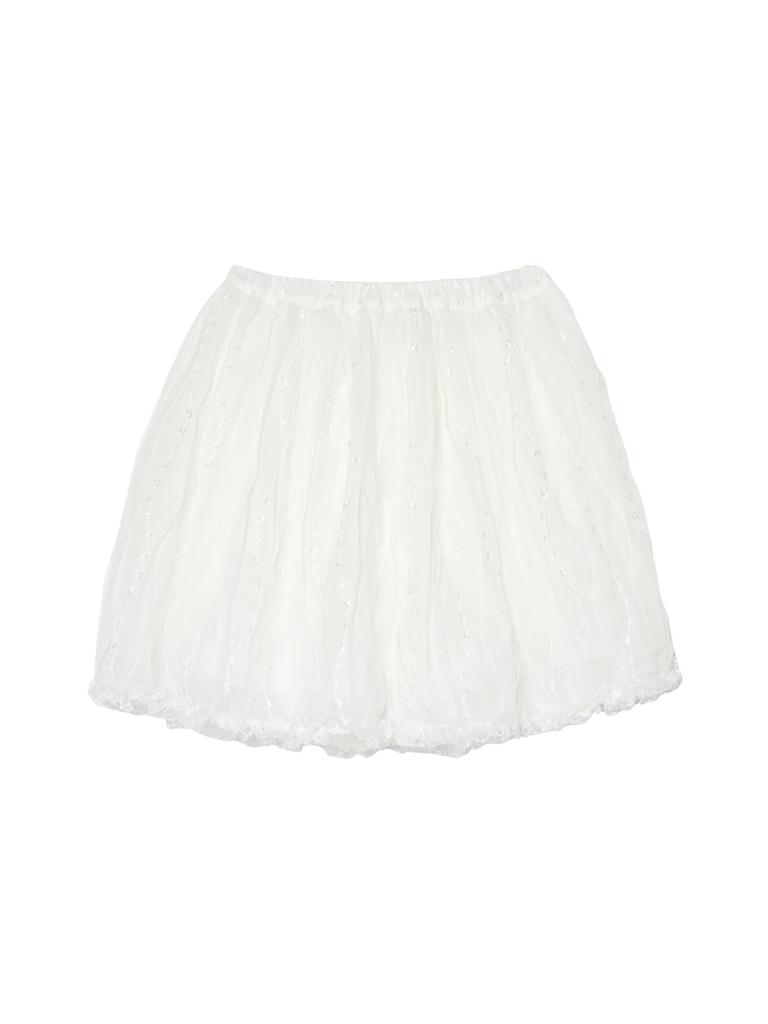 Aisseommeoli Petal Fairy Tutu - White