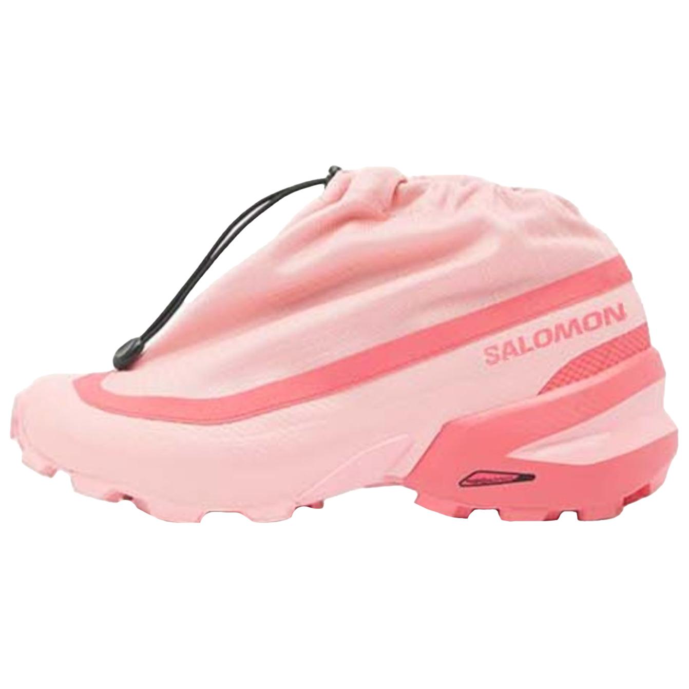 

MM6 Maison Margiela X Salomon Cross-Low Удобные Простые Нескользящие Износостойкие Полувысокие Повседневные Кроссовки Женские Розовые S66WS0103P7011-HA455 36