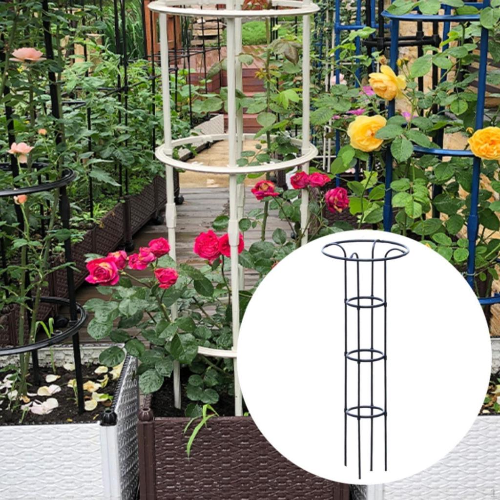 Gradina Obelisc Spalier Gradinarit Cadru de catarare Instrumente Stand pentru flori Umbrela verticala pt