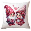 New Valentine's Day Pillow Cute Elf Red Love Living Room Sofa Pillow Cover