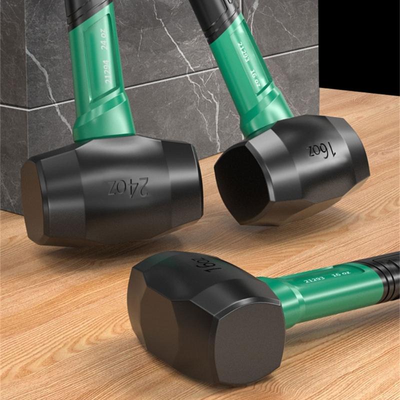 Shock Absorbing Rubber Mallets With Industrial Construction Suitable For Flooring Tile Furniture Assembly Home Projects