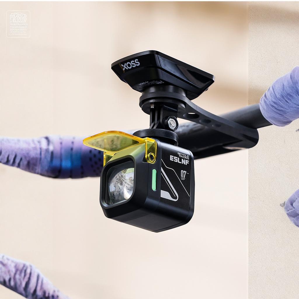 Magicshine EVO 1700 Unterlenker-Fahrradlicht für Nachtfahrten, USB-C wiederaufladbares Fahrradscheinwerfer, IPX 6 Fahrrad-Frontlicht für Rennradfahrer