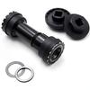 Driveline Bicycle Lightweight Bottom Bracket Set for Road Bikes, Shimano BB30 68mm, BB30 To 24 (BB4224)