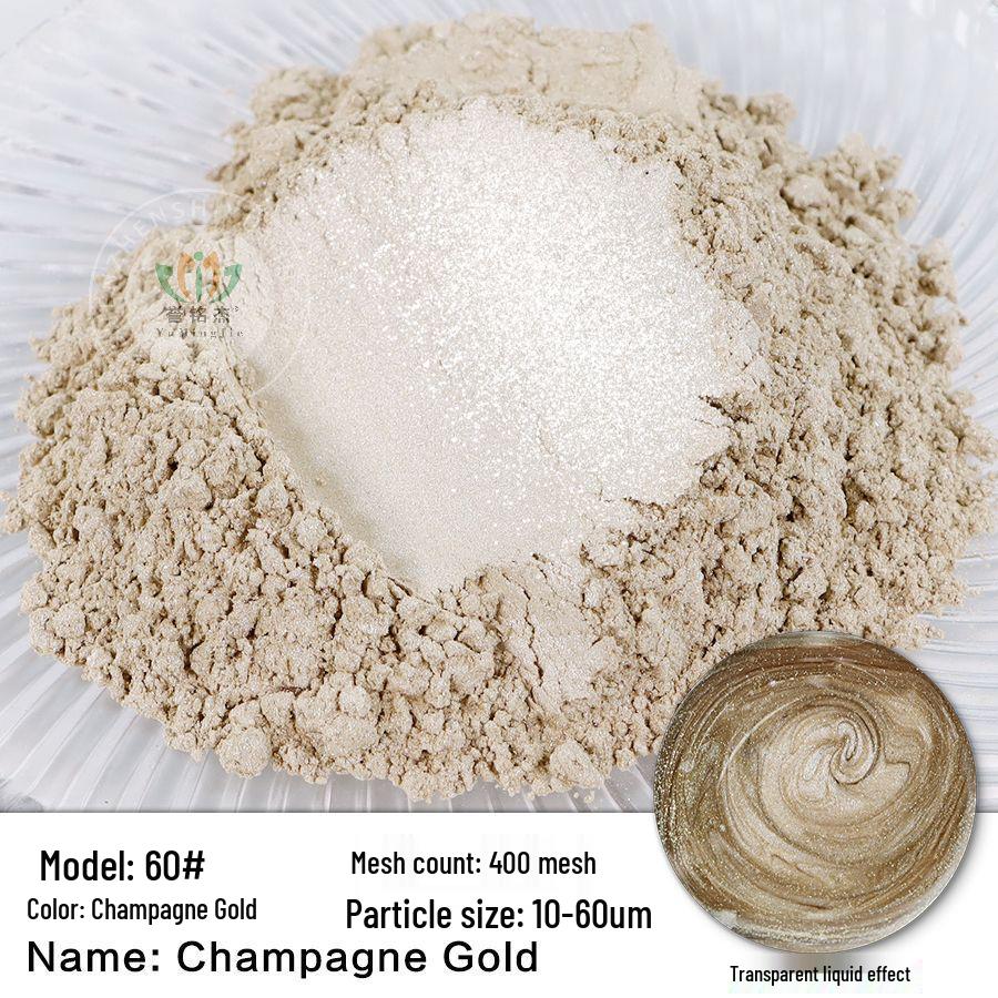 120 Color Chameleon Pearlescent Mica Powder for Epoxy Resin, Paint, and Watercolor