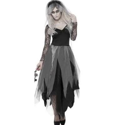 Evropské a americké kostýmy pro dospělé na Halloween, cosplay kostýmy temného upíra pro nevěstu a taneční kostýmy, uniformy