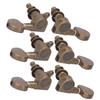 Guitar Locking Tuners Head Knobs Tuning Pegs 3 Left 3 Right Musical Instrument Accessories