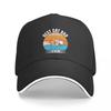 Best Cat Dad Ever Baseball Cap Big Size Hat Rugby Uv Protection Solar Hat Hats Woman Men's