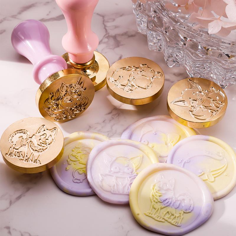European Retro Harry Potter Wax Seal Stamp Kit