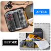10 Pack Compression Bags Travel Essentials Space Saver Bags Hand Roll-Up Airtight Vacuum Storage Bags Clothes Organizers