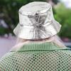 Solid Color Sun Hat Reversible Bucket Cap Simple Fisherman Hat  Outdoor