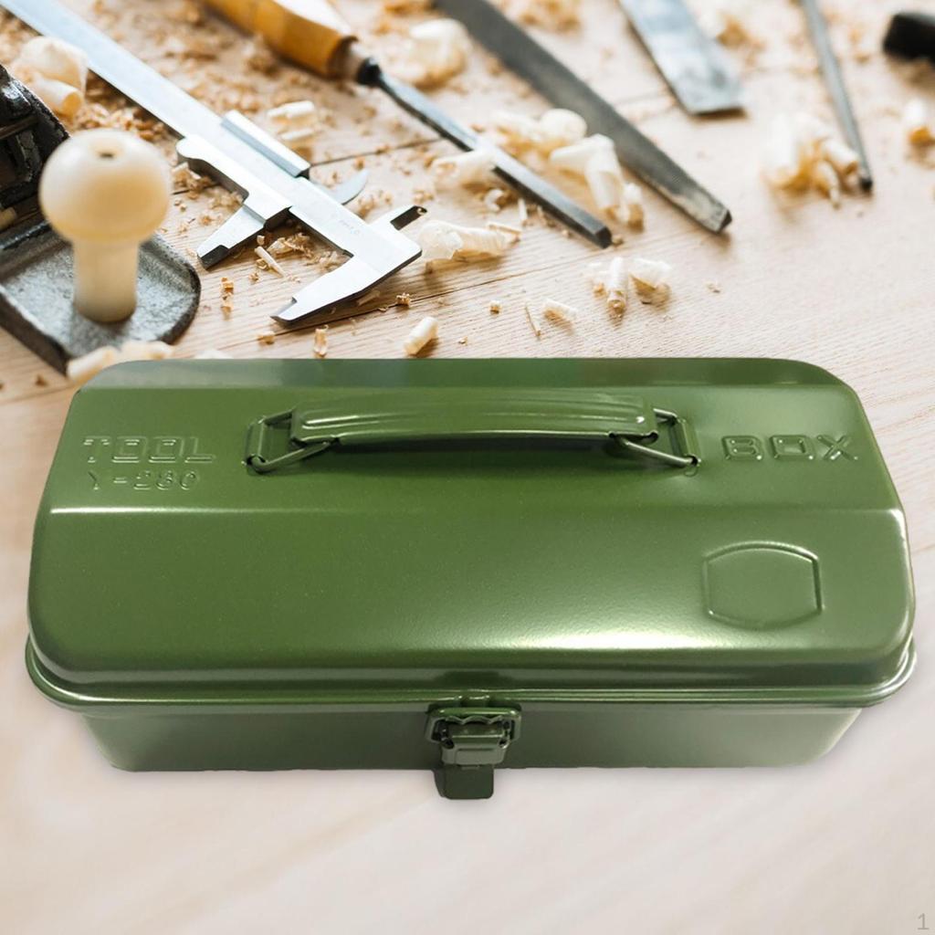 Heavy-Duty Portable Tool Chest with Secure Locking Mechanism