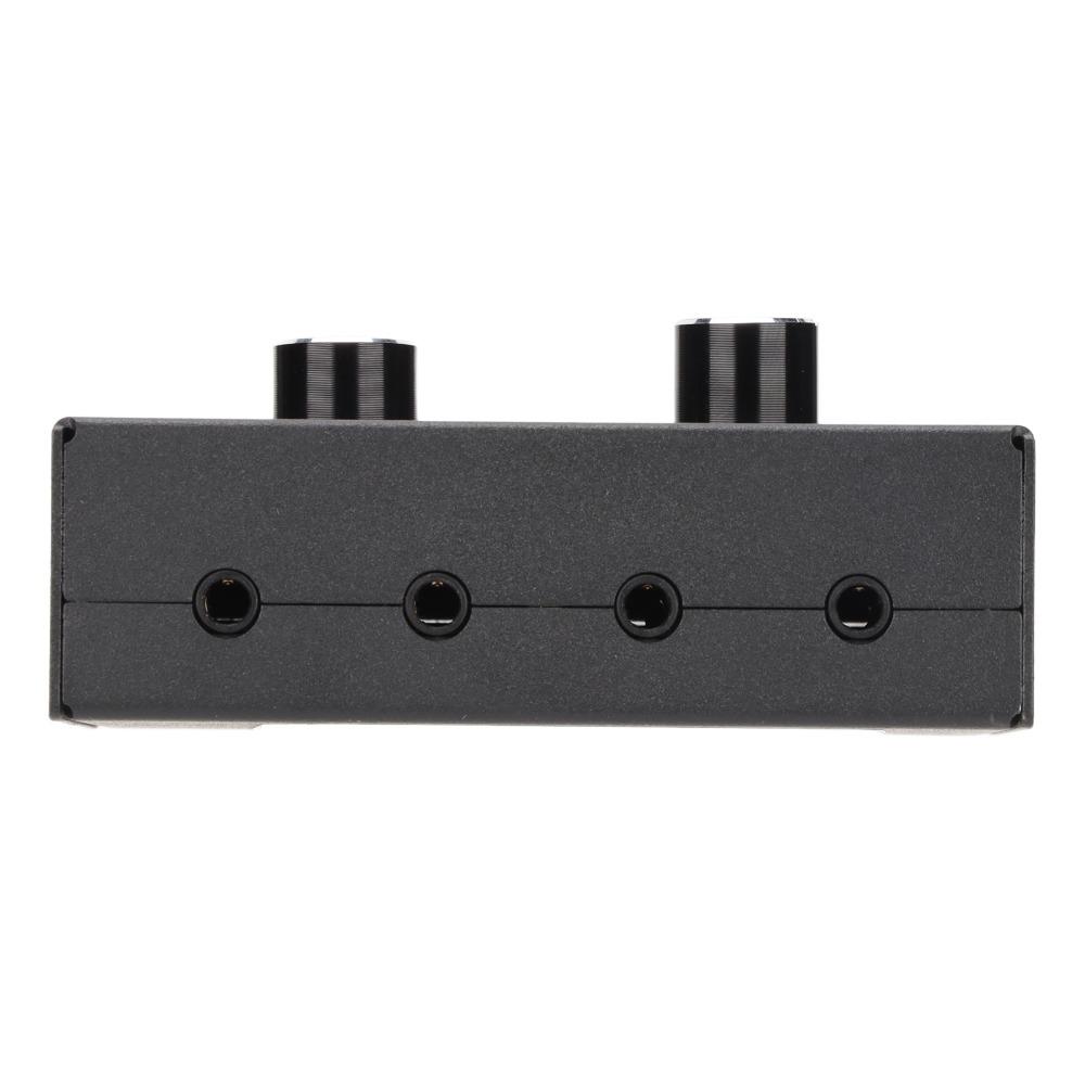 1 In 4 Out 4 In 1 Out Audio Switch 4 Ports Manual Selector Converter Splitter Box  For MP3