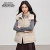 SNOWFLYING Women's Soft Warm Hooded Duck Down Vest