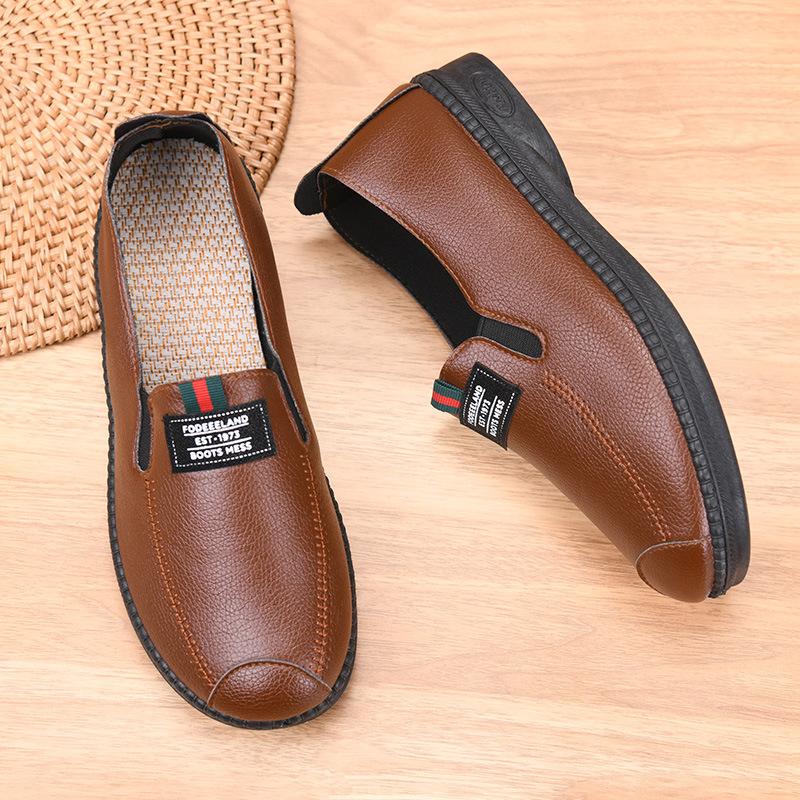 Women Waterproof Leather Casual Sports Shoes for Middle-Aged and Elderly Women