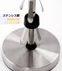 LASSRY Kitchen Paper Stand with Suction Cups for and Damper One-Hand Removal, Damping, (Large, Silver)