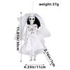 Haunted House Halloween Decoration Skeleton Bride And Groom Hanging Decoration Bride And Groom Ghost Couple Secret Room Props